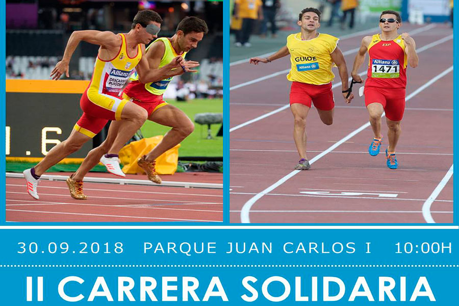 Cartel de la carrera solidaria