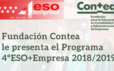 La Fundación Contea le presenta el Programa 4ºESO+Empresa 2018/2019