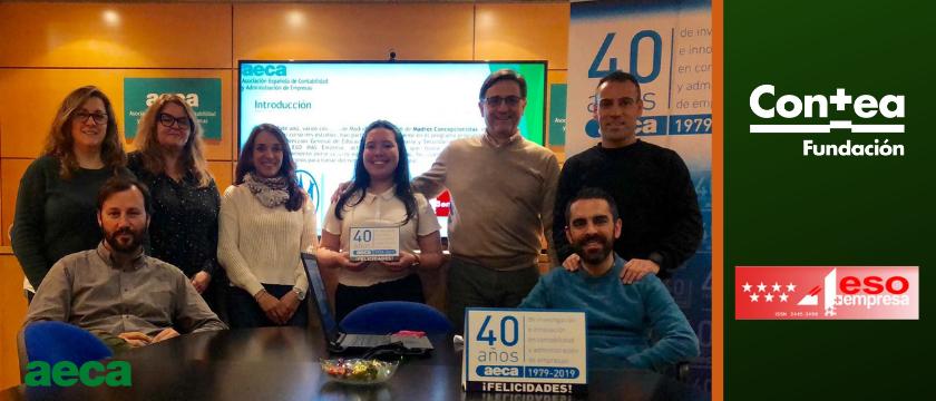 Fundación Contea y AECA colaboran con «4ºESO+Empresa»