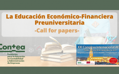 Call for papers «La Educación Económico-Financiera Preuniversitaria»