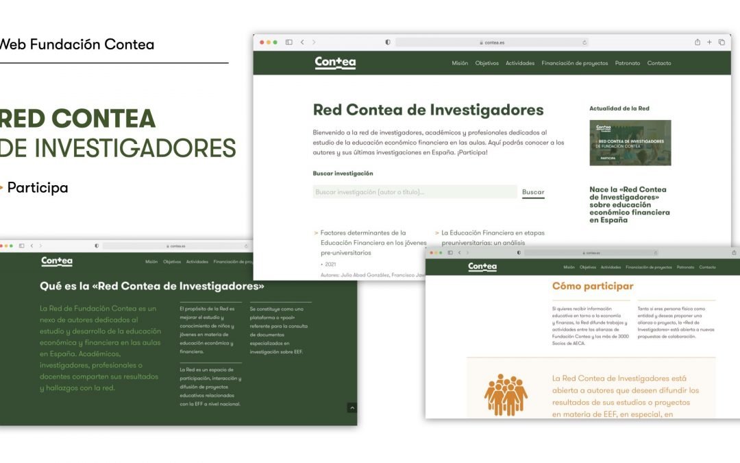 Nace la «Red Contea de Investigadores» sobre educación económico financiera en España