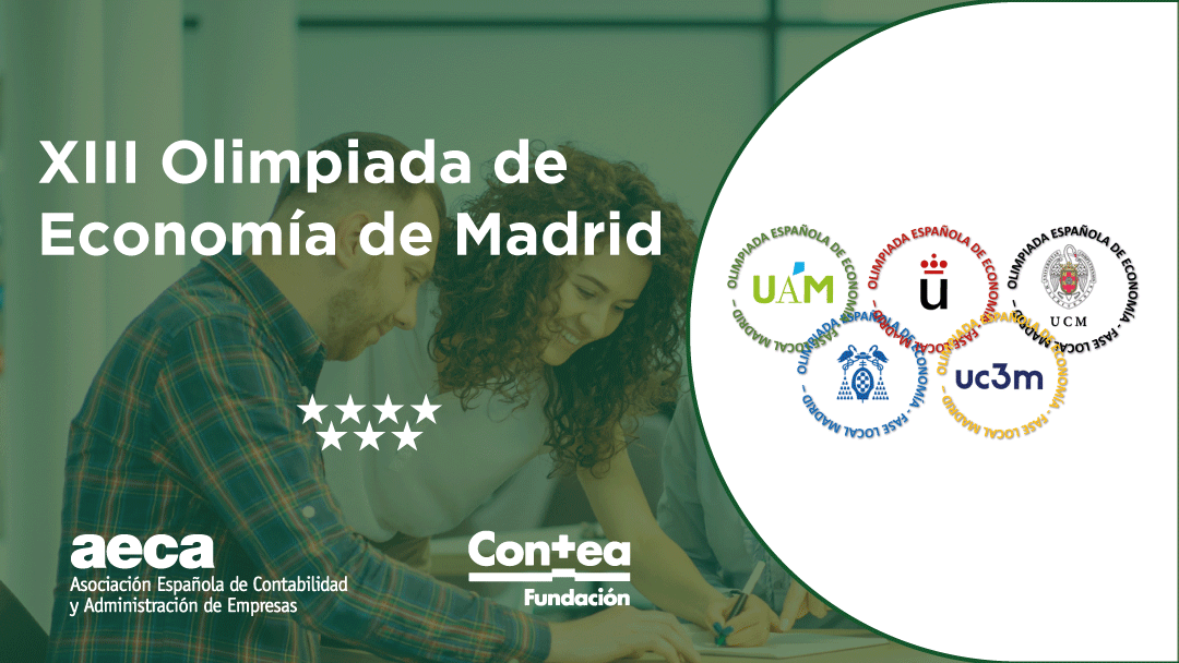 Contea y AECA se incorporan a la XIII Olimpiada de Economía de Madrid