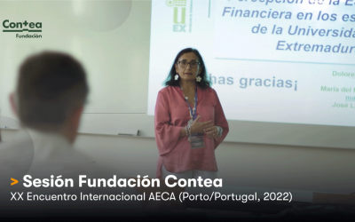 Sesión Fundación Contea: espacio para la divulgación entre investigadores