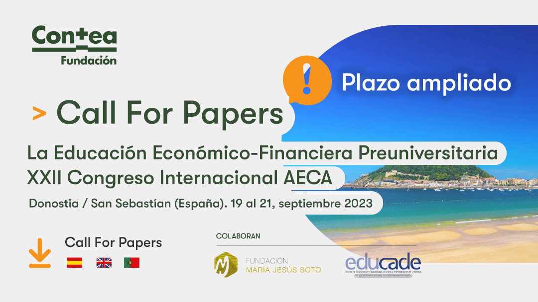 Call for Papers de Contea sobre EEF para el XXII Congreso Internacional AECA