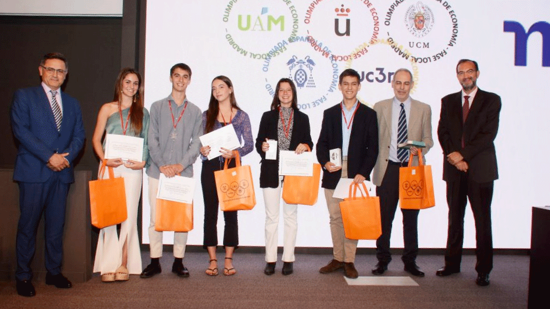 Contea y AECA entregan los premios de la XIV Olimpiada de Economía de Madrid