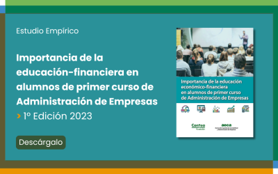 Resultados: «Importancia de la educación económico financiera en alumnos de primer curso de Administración de Empresas»
