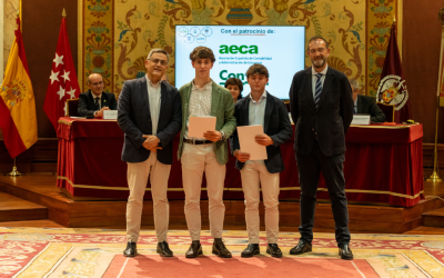 Contea y AECA participan en la ceremonia de premios de la XVI Olimpiada de Economía de Madrid 2025 