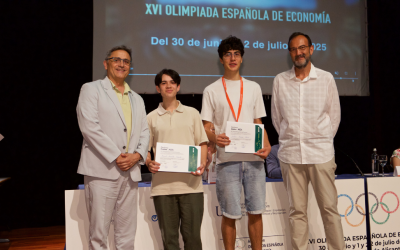 Fundación Contea  entrega los diplomas «Contea-AECA» de la XVI Olimpiada Española de Economía